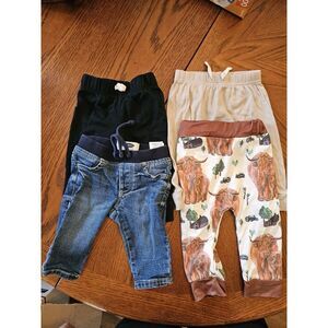 Baby Boy Pants 3-6 Months Bundle Lot Jeans